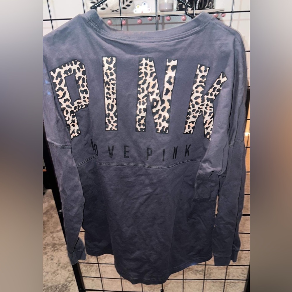 Victoria Secrets PINK cheetah oversized sweater